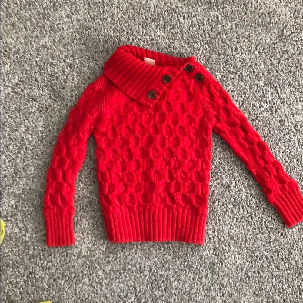 Old navy 5t red sweater